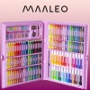 Набір для малювання у валізі Maaleo 168 шт Pink (5902802913661)