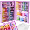Набір для малювання у валізі Maaleo 168 шт Pink (5902802913661)