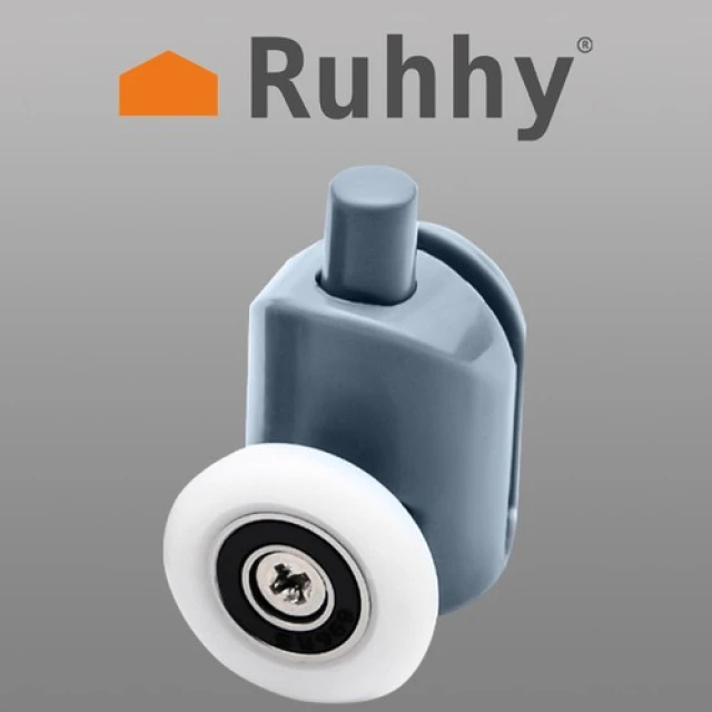 Ролик для душевой кабины Ruhhy нижний одинарный (5902802914972)