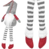Новорічний декор Гном сидячий Ruhhy Grey (5902802918116)