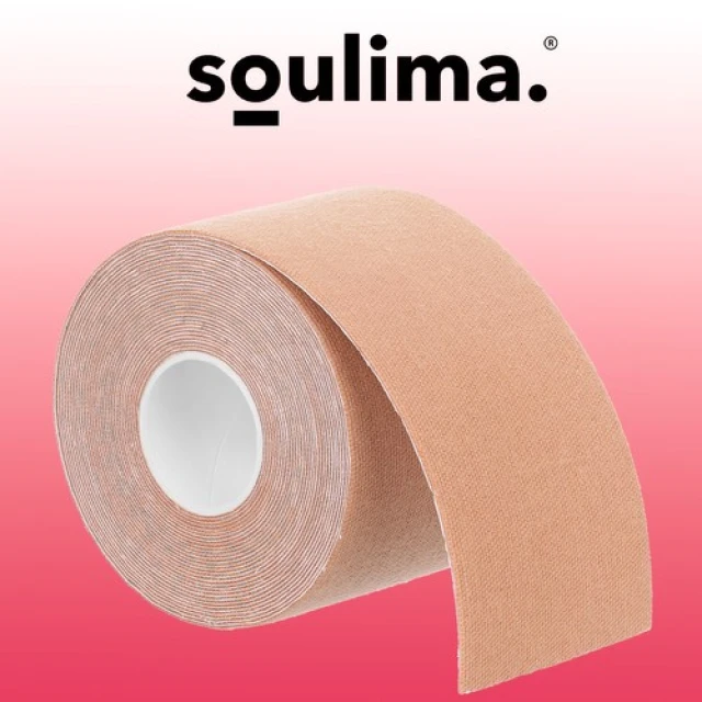 Стрічка-тейп для підтримки грудей Soulima 5 м (5902802918949)