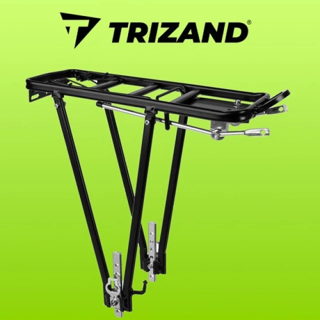 Багажник для велосипеда Trizand алюмінієвий (5902802920690)