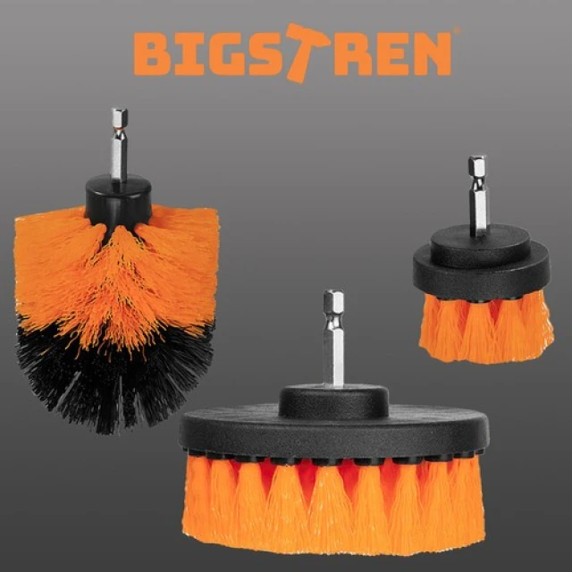 Щітки для чищення на дриль Bigstren 4 шт (5902802920997)