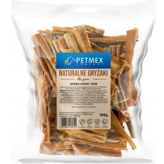 Жувальні ласощі для собак PETMEX зі шкіри сарни 15 см 500 г (5902808161462)