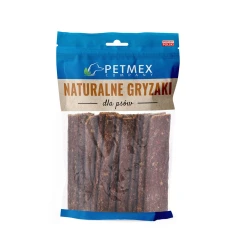Ласощі для собак PETMEX паски з косулі 200 г (5902808165057)