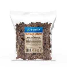 Ласощі для собак PETMEX м'ясні з кроликом 500 г (5902808165156)