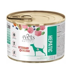 Вологий корм для собак 4Vets Hepatic 185 г (5902811741118)