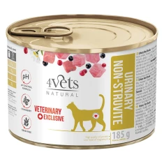 Ветеринарна дієта для котів 4Vets Natural Cat Urinary Non-struvite 185 г (5902811741309)