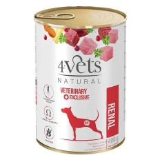 Ветеринарна дієта для собак 4Vets NATURAL Renal New Dog 400 г (5902811742917)