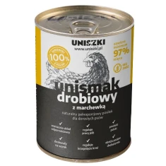 Вологий корм для собак UNISZKI Unismak з птицею 400 г (5902921219187)