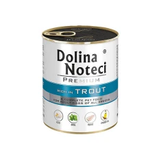 Вологий корм для собак DOLINA NOTECI Premium з фореллю 800 г (5902921300083)