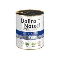 Влажный корм для собак DOLINA NOTECI Premium с треской и брокколи 800 г (5902921300250)