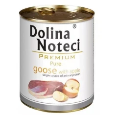 Влажный корм для собак DOLINA NOTECI Premium Pure с гусем и яблоком 800 г (5902921300595)