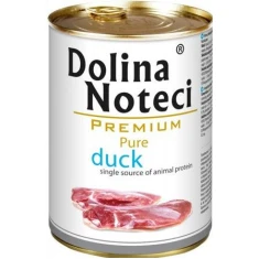 Вологий корм для собак DOLINA NOTECI Premium Pure з качкою 800 г (5902921300625)