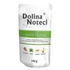 Вологий корм для собак DOLINA NOTECI Premium з дичиною 150 г (5902921300687)