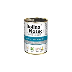 Вологий корм для собак Dolina Noteci Premium з фореллю 400 г (5902921300809)