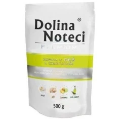 Вологий корм для собак DOLINA NOTECI Premium з гускою та картоплею 500 г (5902921300830)
