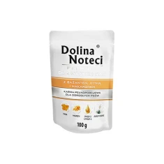 Влажный корм для собак DOLINA NOTECI малых пород Premium с фазаном, тыквой и макаронами 100 г (5902921300861)