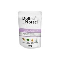 Влажный корм для собак мелких пород DOLINA NOTECI Premium с кроликом, фасолью и рисом 100 г (5902921300892)