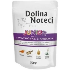 Влажный корм для щенков DOLINA NOTECI Premium Junior с печенью кролика 300 г (5902921301189)