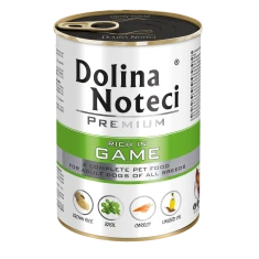 Влажный корм для собак DOLINA NOTECI Premium с дичью 400 г (5902921301288)