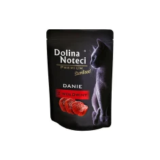 Влажный корм для стерилизованных кошек DOLINA NOTECI Premium Sterilised с говядиной 85 г (5902921303206)