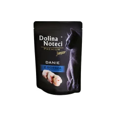 Влажный корм для котят DOLINA NOTECI Premium Junior с треской и сардиной 85 г (5902921303220)