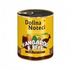 Вологий корм для собак DOLINA NOTECI Superfood з кенгуру і яловичиною 800 г (5902921303671)