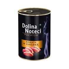 Вологий корм для котів DOLINA NOTECI Premium з качкою 400 г (5902921303749)