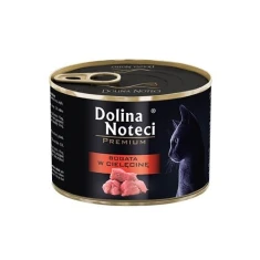 Влажный корм для кошек DOLINA NOTECI Premium с телятиной 185 г (5902921303770)