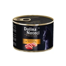 Вологий корм для котів DOLINA NOTECI Premium з качкою 185 г (5902921303794)