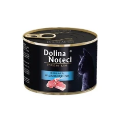 Вологий корм для котів DOLINA NOTECI Premium з ягням 185 г (5902921303800)