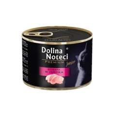 Вологий корм для кошенят DOLINA NOTECI Premium Junior з індичкою 185 г (5902921303817)