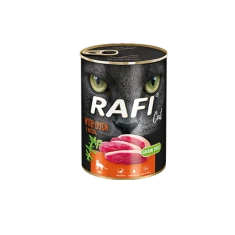 Вологий корм для котів DOLINA NOTECI Rafi Cat Adult з качкою 400 г (5902921303824)
