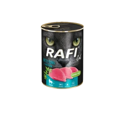 Вологий корм для котів DOLINA NOTECI Rafi Cat Adult з тунцем 400 г (5902921303848)