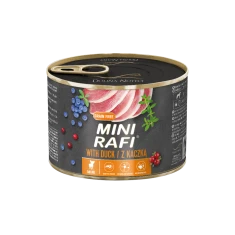 Влажный корм для собак DOLINA NOTECI малых пород Mini Rafi с уткой 185 г (5902921303954)