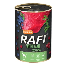 Влажный корм для собак DOLINA NOTECI Rafi с дичью 400 г (5902921304913)