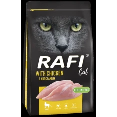 Сухий корм для котів DOLINA NOTECI Rafi Cat з куркою 7 кг (5902921306092)