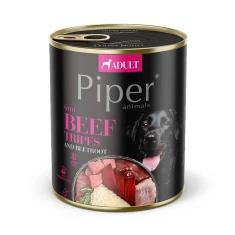 Вологий корм для собак Dolina Noteci Piper Animals з яловичими шлунками 800 г (5902921306696)