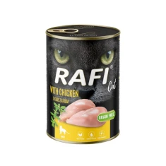 Вологий корм для котів DOLINA NOTECI Rafi з куркою 400 г (5902921311171)