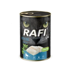 Вологий корм для котів DOLINA NOTECI Rafi з тріскою 400 г (5902921311188)