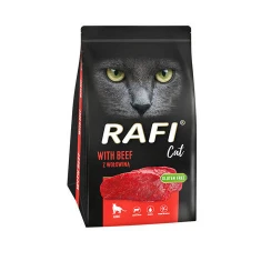 Сухой корм для кошек DOLINA NOTECI Rafi Cat с говядиной 1,5 кг (5902921396413)