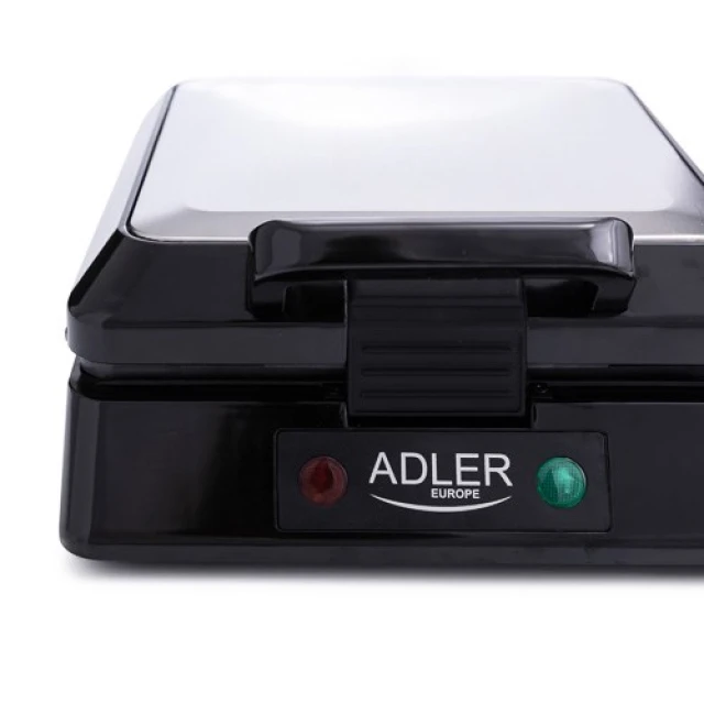 Вафельниця Adler AD 3036 1500 Вт Black (5902934830041)