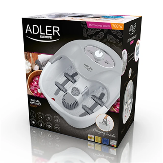 Масажер для ніг Adler AD 2167 White (5902934830294)