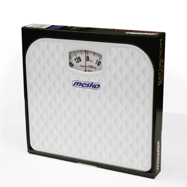 Ваги підлогові Mesko MS 8160 механічні 130 кг White (5902934830416)