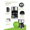Кавоварка крапельна Adler AD 4407 550 Вт Black (5902934830454)