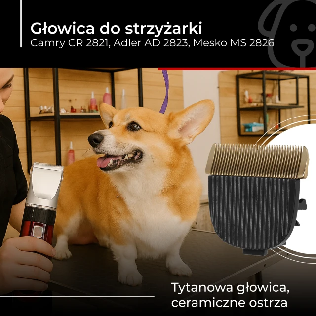 Бритвена головка Camry CR 2821.1 для машинки для стрижки тварин CR 2821 (5902934830584)