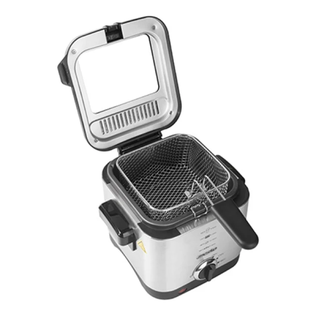 Фритюрница Mesko MS4910 900 Вт 1,5 л Silver (5902934830829)