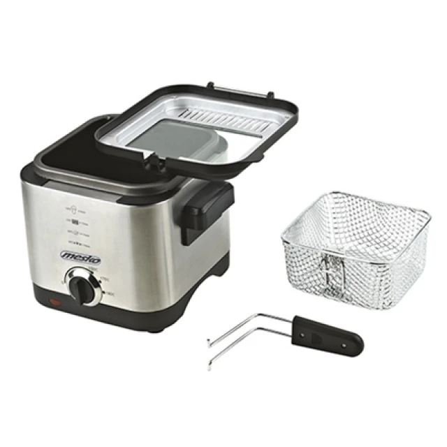 Фритюрница Mesko MS4910 900 Вт 1,5 л Silver (5902934830829)
