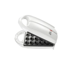 Аппарат для ореховых печений Adler AD 3039 1600 Вт White (5902934831024)